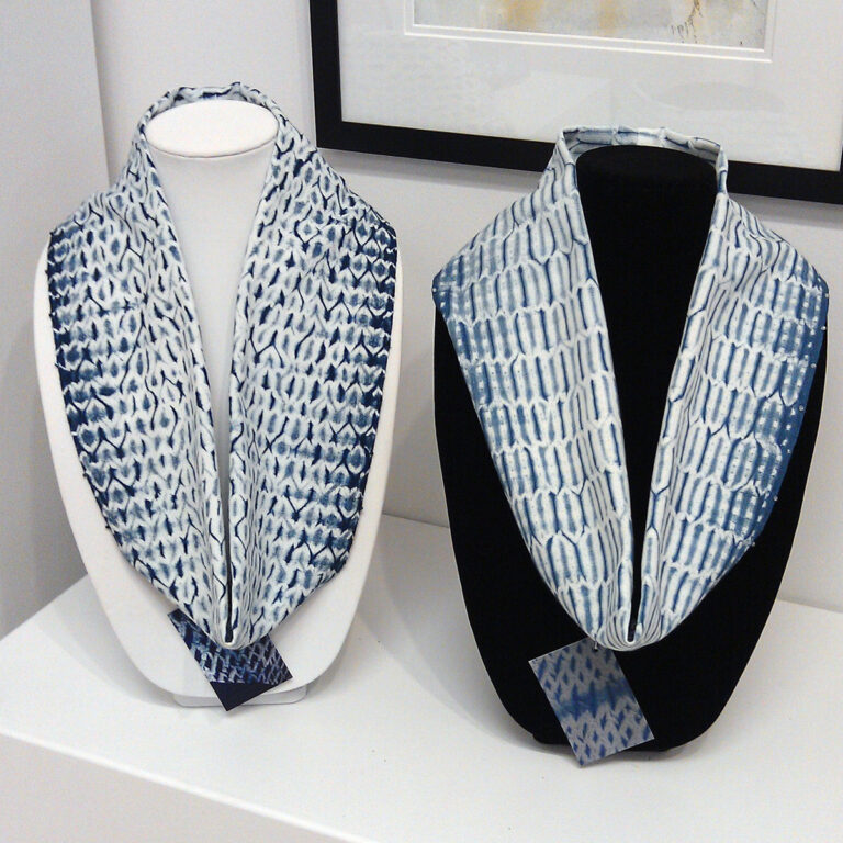 20 08 1806 0817 Shuttle Works Studio woven shibori circle scarves 768x768